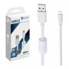 Cable blanco 1hora Micro Ip a Usb 2.0 Uso Rudo 1.5 mts Rapida Cab075-b 2.1 A