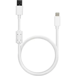 Cable blanco 1hora Micro Ip a Usb 2.0 Uso Rudo 1.5 mts Rapida Cab075-b 2.1 A